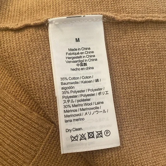 J.CREW Ella Open Front Long Sleeve Sweater Blazer NWT - Picture 9 of 10